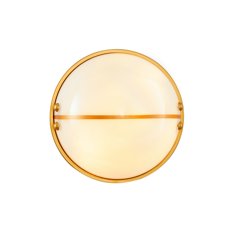 Настенный светильник Favourite Radius 2935-2W, 2xG9x3W, белый с золотым - миниатюра 1