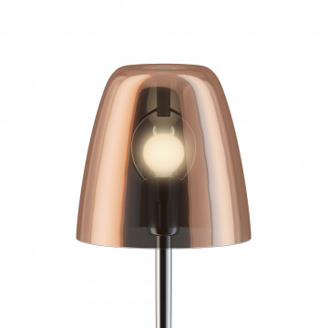 Настольная лампа Favourite Seta 2960-1T, 1xE14x40W, медный - миниатюра 3