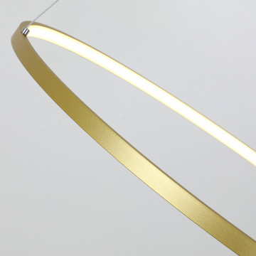Подвесная светодиодная люстра Favourite Giro 2937-6P, LED 32W 4000K 1530lm, золотой, золотой с белым - миниатюра 4