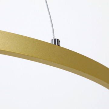 Подвесная светодиодная люстра Favourite Giro 2937-6P, LED 32W 4000K 1530lm, золотой, золотой с белым - миниатюра 5