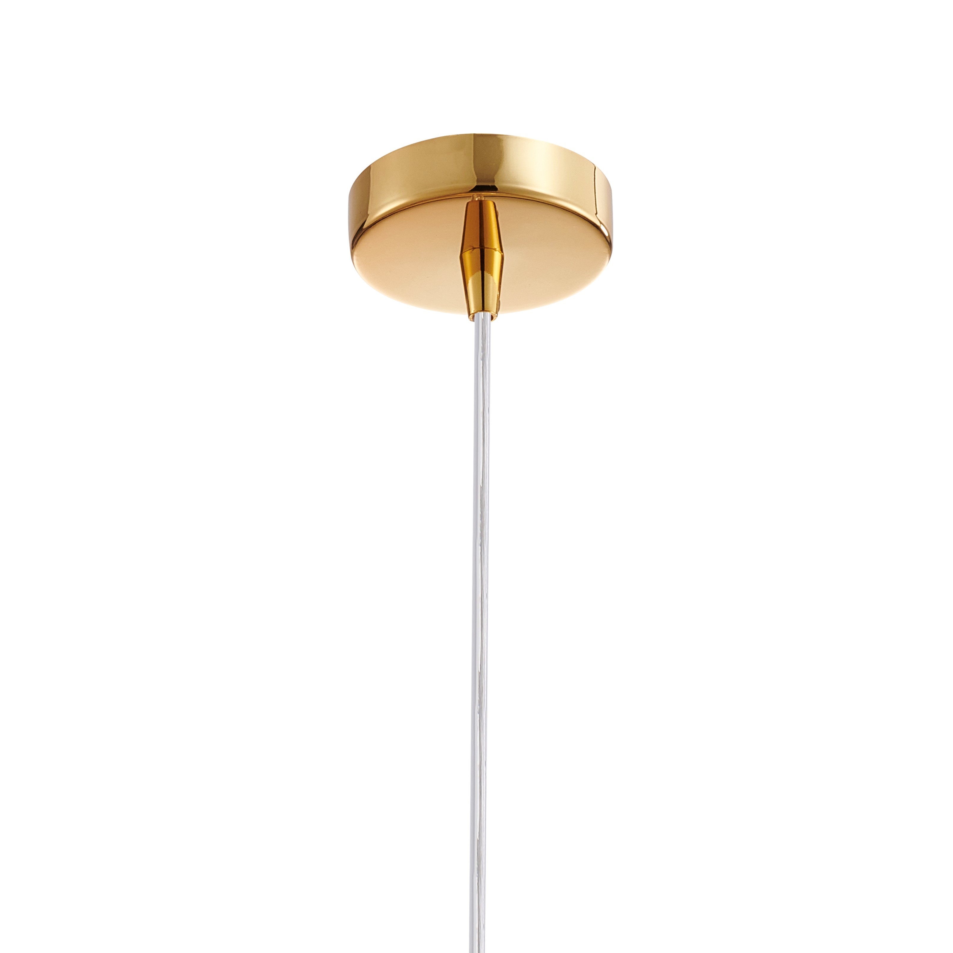 Подвесной светильник Favourite Funnel 2881-1P, 1xE27x60W, золотой, прозрачный - фото 2