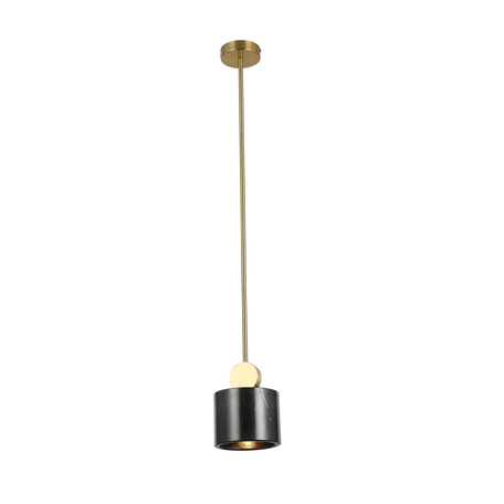 Подвесной светильник Favourite Opalus 2909-1P, 1xE27x60W, бронзовый, черный