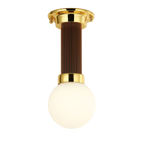 Потолочный светильник Favourite Sphere 2954-1P, 1xE27x40W, золотой, белый