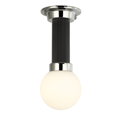 Потолочный светильник Favourite Sphere 2955-1P, 1xE27x40W, хромированный, белый