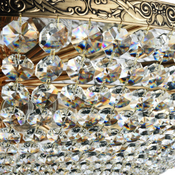 Потолочная люстра Maytoni Palace DIA890-CL-10-G, 10xE27x60W, золото, прозрачный, металл, хрусталь - миниатюра 7