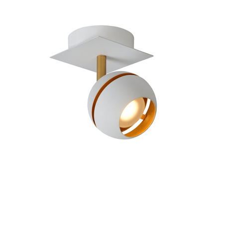 Потолочный светодиодный светильник с регулировкой направления света Lucide Binari-LED 77975/05/31, LED 4,5W 2700K 380lm CRI80 - миниатюра 1