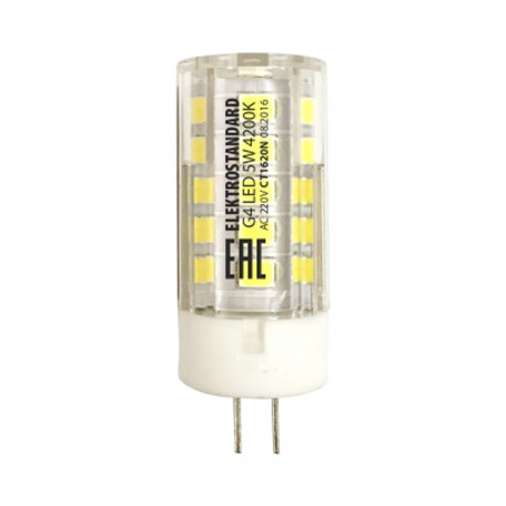 Светодиодная лампа Elektrostandard G4 LED BLG404 a049625 G4 5W, 4200K (холодный) CRI>80 - миниатюра 2