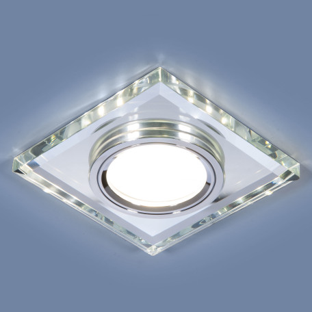 Встраиваемый светильник Elektrostandard Mirror 2229 MR16 a044296, 1xG5.3x35W + LED 3W в зависимости от используемых лампочекlm CRIв зависимости от используемых лампочек - миниатюра 1