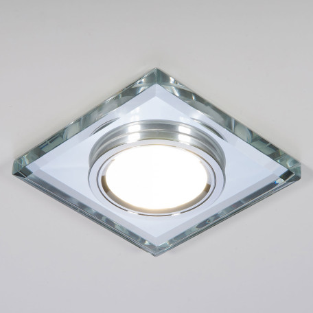 Встраиваемый светильник Elektrostandard Mirror 2229 MR16 a044296, 1xG5.3x35W + LED 3W в зависимости от используемых лампочекlm CRIв зависимости от используемых лампочек - миниатюра 2