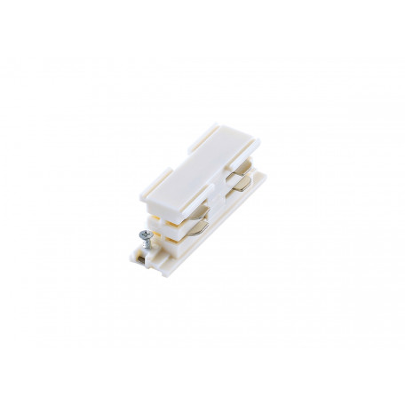 Внутренний прямой соединитель для шинопровода Donolux DL000510, белый - миниатюра 2