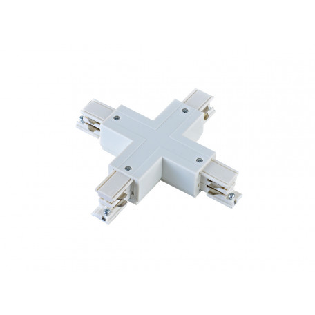 X-образный соединитель для шинопровода Donolux DL000210X, белый