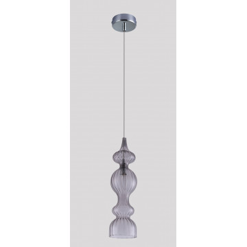 Подвесной светильник Crystal Lux IRIS SP1 A SMOKE 2071/201, 1xE14x60W - миниатюра 1