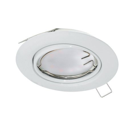 Встраиваемый светильник Eglo Peneto 94239, 1xGU10x5W, белый, металл - миниатюра 1