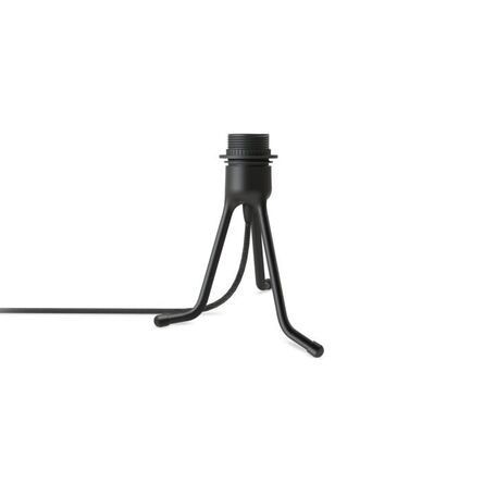 Основание настольной лампы Umage Tripod Base 4054, 1xE27x15W, черный, металл, пластик, текстиль - миниатюра 1