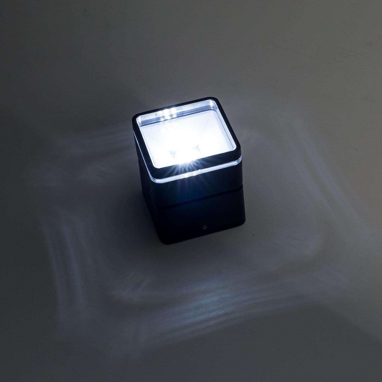 Настенный светодиодный светильник с регулировкой направления света Citilux CLU0008K, IP54, LED 6W 4000K 390lm, черный, металл, металл со стеклом - фото 5