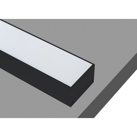 Профиль для светодиодной ленты без рассеивателя Donolux DL18511Black - миниатюра 1