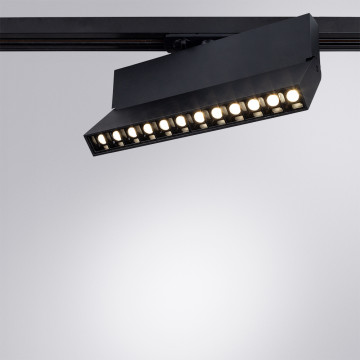 Светодиодный светильник для трековой системы Arte Lamp Flash A4572PL-1BK, LED 12W 4000K 750lm CRI≥90 - миниатюра 2