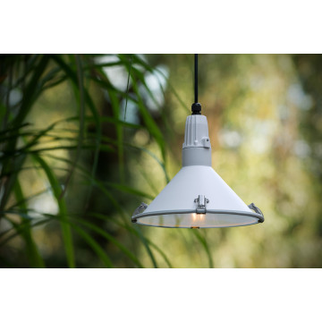 Подвесной светильник Lucide Tonga 79459/25/31, IP44, 1xE27x24W, белый, металл, стекло - миниатюра 2