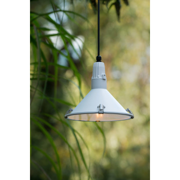 Подвесной светильник Lucide Tonga 79459/25/31, IP44, 1xE27x24W, белый, металл, стекло - миниатюра 3