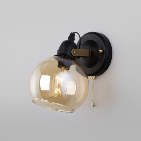 Настенный светильник с регулировкой направления света Eurosvet Mateo 70119/1 черный (a052287)