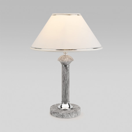 Настольная лампа Eurosvet Lorenzo 60019/1 мрамор (a052042), 1xE27x40W - миниатюра 1