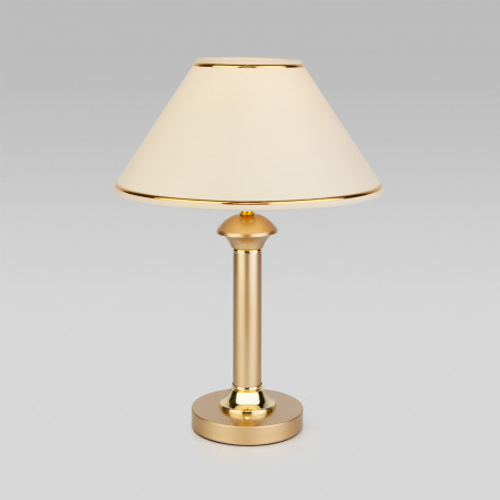 Настольная лампа Eurosvet Lorenzo 60019/1 перламутровое золото (a050630), 1xE27x40W