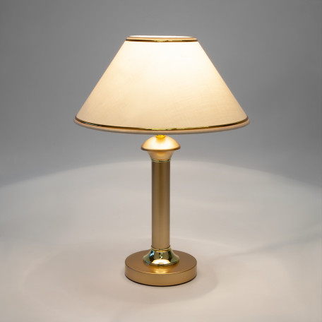 Настольная лампа Eurosvet Lorenzo 60019/1 перламутровое золото (a050630), 1xE27x40W - миниатюра 2