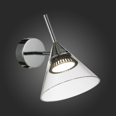 Настенный светодиодный светильник с регулировкой направления света ST Luce Cono SL930.101.01, LED 7W 4000K - миниатюра 3