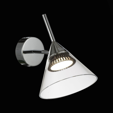 Настенный светодиодный светильник с регулировкой направления света ST Luce Cono SL930.101.01, LED 7W 4000K - миниатюра 4