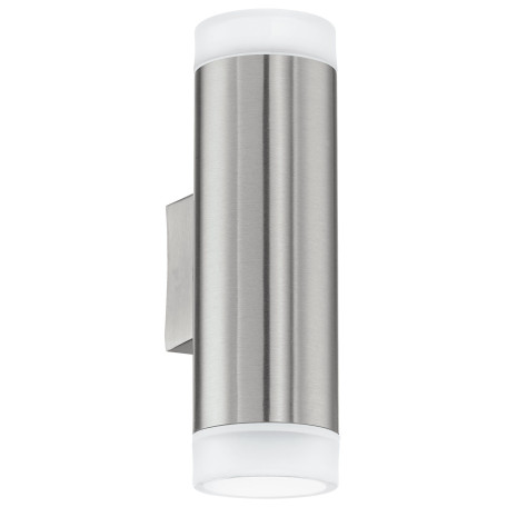 Настенный светильник Eglo Riga-LED 92736, IP44, 2xGU10x3W, сталь, металл, металл с пластиком, пластик
