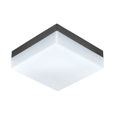 Настенный светодиодный светильник Eglo Sonella 94872, IP44, LED 8,2W 3000K 820lm, серый, пластик