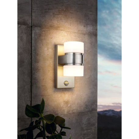 Настенный светодиодный светильник Eglo Atollari 96277, IP44, LED 12W 3000K 1000lm, сталь, белый, металл, пластик - миниатюра 2