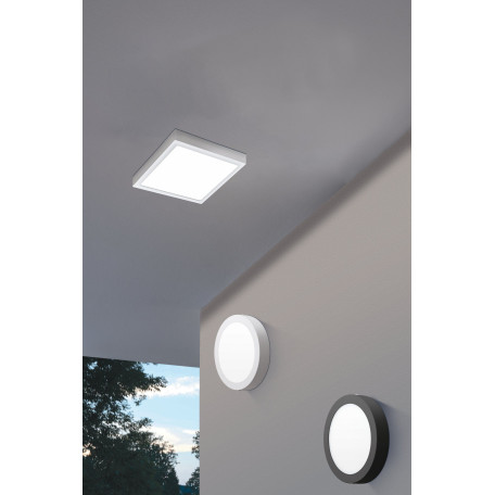 Настенный светодиодный светильник Eglo Argolis 96491, IP44, LED 16,5W 3000K 1600lm, белый, металл с пластиком, пластик - миниатюра 3