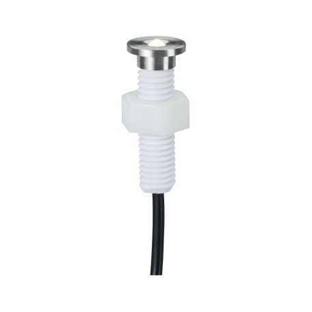 Встраиваемый в уличное покрытие светодиодный светильник Paulmann Plug & Shine MicroPen II Extension Set 93694, IP65, LED 0,22W, серебро, металл - миниатюра 2