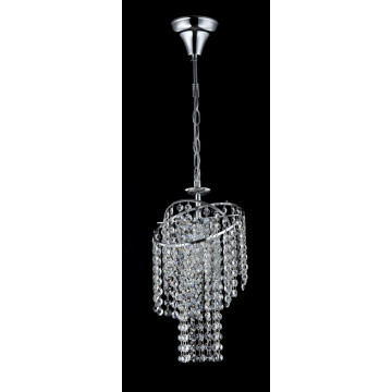Подвесной светильник Freya Picolla FR1129-PL-01-CH (FR129-01-N), 1xE14x40W, хромированный, прозрачный, металл, хрусталь - миниатюра 2