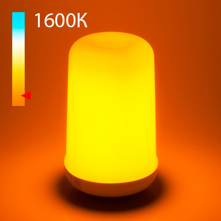 Галогенная лампа Elektrostandard пламя BLE2753 a055881 E27 6W, 1600K (теплый) CRI>80