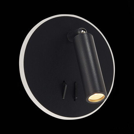 Настенный светодиодный светильник с регулировкой направления света ST Luce Bondi SL1586.413.01, LED 8W 624lm - миниатюра 7