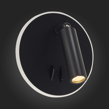 Настенный светодиодный светильник с регулировкой направления света ST Luce Bondi SL1586.413.01, LED 8W 624lm - миниатюра 8
