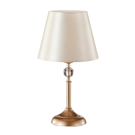 Настольная лампа Crystal Lux FLAVIO LG1 GOLD 0640/501, 1xE14x60W