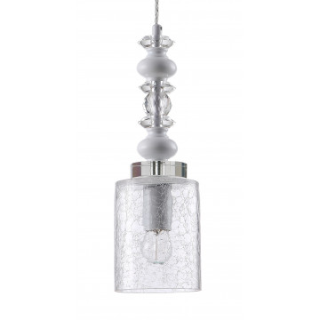 Подвесной светильник Crystal Lux MATEO SP1 WHITE 2401/201, 1xE27x60W - миниатюра 2