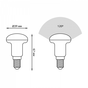Схема с размерами Gauss 106001104