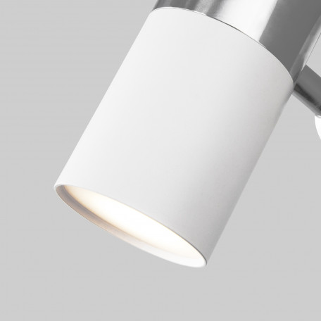 Настенный светильник с регулировкой направления света Eurosvet Viero 20096/1 белый/ хром (a053052), 1xGU10x35W - миниатюра 2