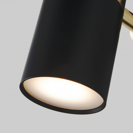 Настенный светильник с регулировкой направления света Eurosvet Viero 20096/1 черный/золото (a053053), 1xGU10x35W - миниатюра 3
