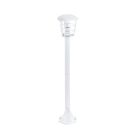 Садово-парковый светильник Eglo Aloria 93404, IP44, 1xE27x60W, белый, прозрачный, металл, металл с пластиком