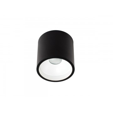 Потолочный светодиодный светильник Donolux Kertis DL18416/11WW-R Black/White - миниатюра 1