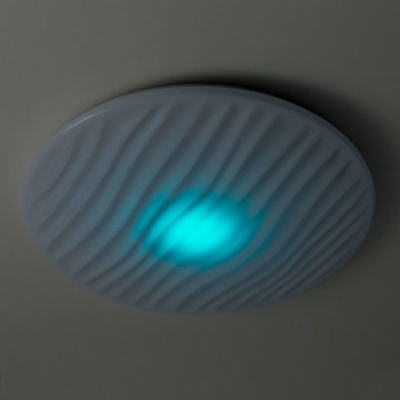 Потолочный светодиодный светильник с пультом ДУ Citilux Дюна LED CL72060RC, IP43, LED 60W 3000-4500K + RGB 3900lm, белый, металл, пластик - миниатюра 6