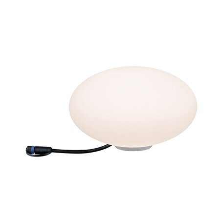 Садовый светодиодный светильник Paulmann Plug & Shine Stone 94175, IP67, LED, серый, белый