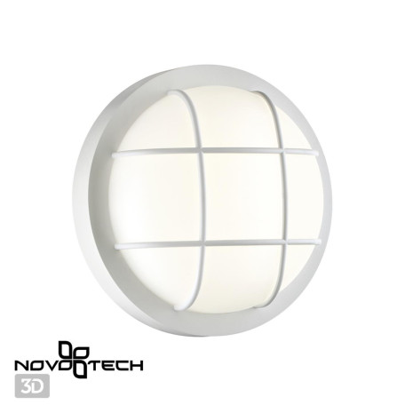 Потолочный светодиодный светильник Novotech Opal 358918, IP65, LED 12W 4000K 1100lm - миниатюра 2