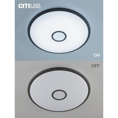 Потолочный светодиодный светильник с пультом ДУ Citilux Старлайт Смарт CL703A105G, LED 115W 3000-5500K + RGB 10300lm - миниатюра 37