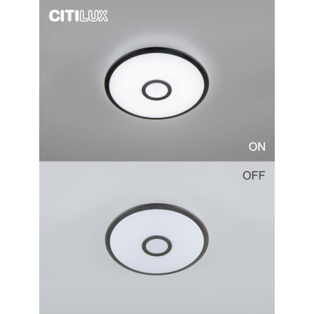 Потолочный светодиодный светильник с пультом ДУ Citilux Старлайт Смарт CL703A35G, LED 35W 3000-5500K + RGB 2800lm - миниатюра 9